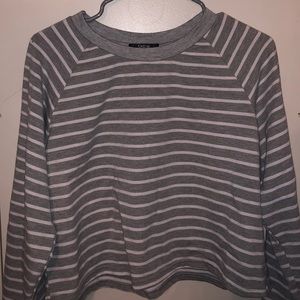 SHEIN long sleeve crop top, size L
